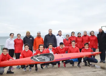 Büyükşehir kano takımı İznik kampında
