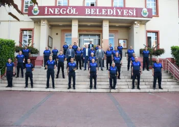 İnegöl Belediyesi zabıta ekipleri 7/24 görev başında