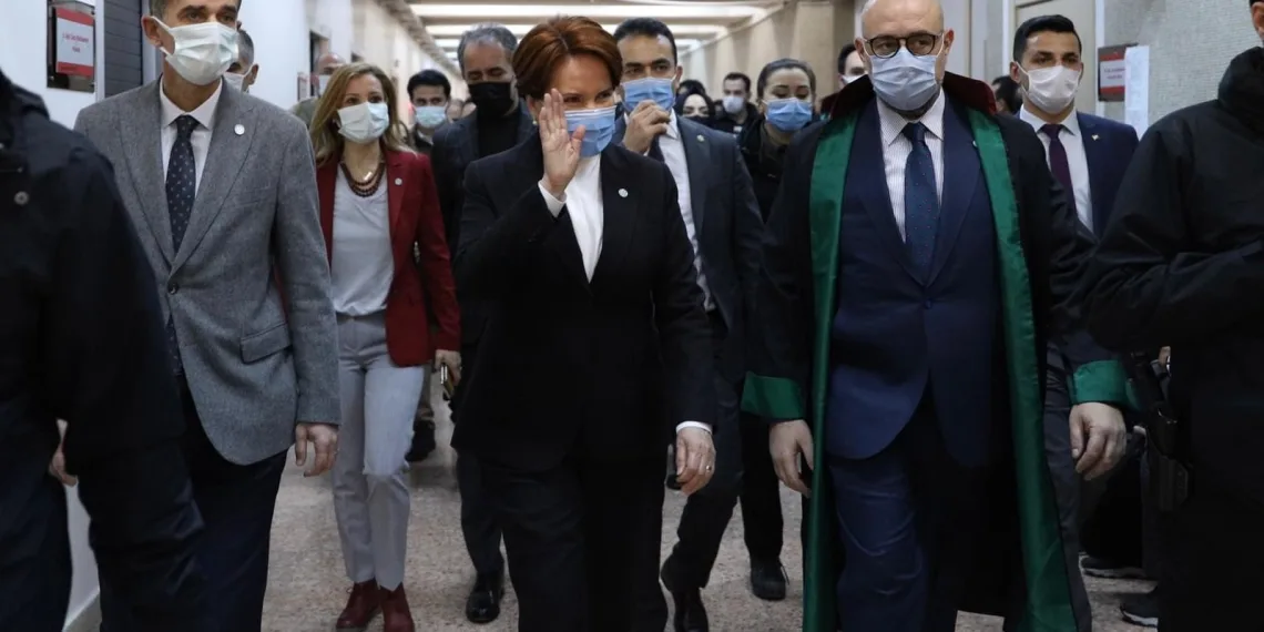 Meral Akşener Ankara Adliyesi’nde ifade verdi