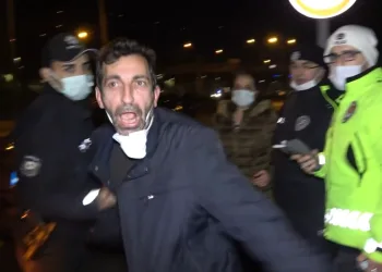 Bursa’da alkollü yakalandı, tavırları pes dedirtti