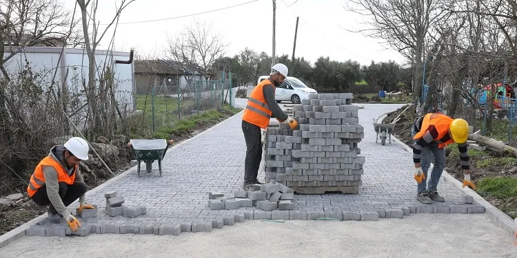 Mudanya’da 30 bin metrekare parke çalışması
