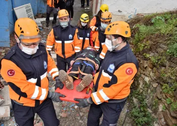 Bursa Yıldırım’da nefes kesen tatbikat