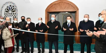 Bursa Mustafakemalpaşa’da külliye ibadete açıldı