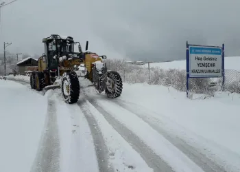 Bursa Yenişehir’de 33 köy yolu ulaşıma açıldı