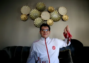 Milli sporcu oldu gözünü 2028 olimpiyatlarına dikti