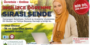 Osmangazi’den ücretsiz İngilizce kursu