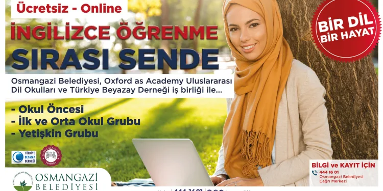 Osmangazi’den ücretsiz İngilizce kursu