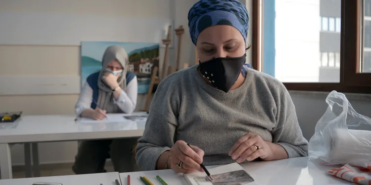 Kanser tedavisi sonrası OSMEK’te terapi