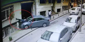Fren yerine yanlışlıkla gaza basınca…