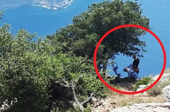 Hamile eşini uçurumdan atmıştı! Son görüntüleri çıktı