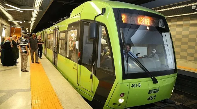 Bursa’da metro seferlerine hafta sonu düzenlemesi