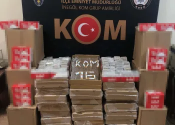 Bursa’da kaçak sigara operasyonu