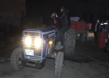 Bursa’da çaldığı traktörle kaçtı, 45 kilometre sonra yakalandı