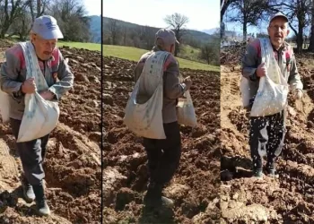 80 yaşında gençler taş çıkartıyor