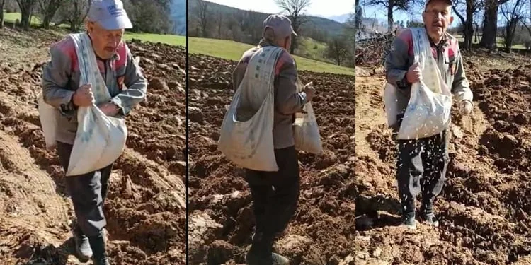 80 yaşında gençler taş çıkartıyor