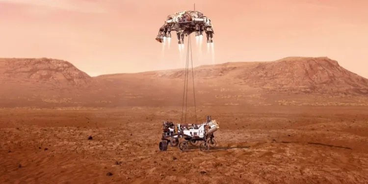 Tarihi gün! NASA’nın uzay aracı Mars’a iniş yaptı