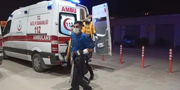 Sokak kısıtlamasında köpeklerin saldırısına uğradı