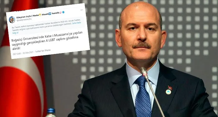 Twitter, Bakan Soylu’nun paylaşımına uyarı koydu