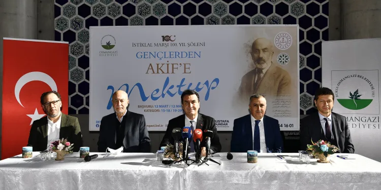 Osmangazi’den İstiklal Marşı’nın 100. yılına özel program