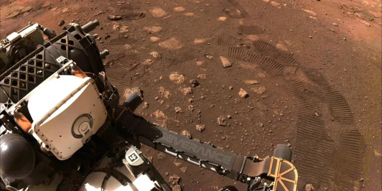 Mars’ta ilk test sürüşü gerçekleştirildi