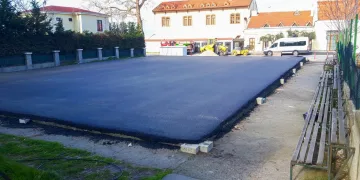 Mudanya basketbol sahası yenileniyor