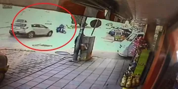 Müşterisine tüp götürürken kaza geçirdi