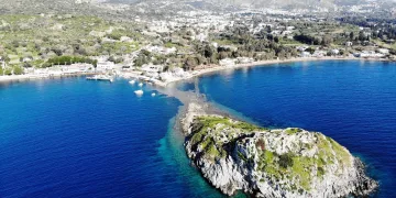 Sular çekilince ortaya çıktı