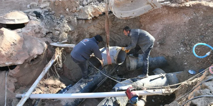 Mustafakemalpaşa’da altyapıda ilk etap tamamlandı