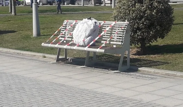 Üzerinde Arapça yazılar olan poşet panik yarattı