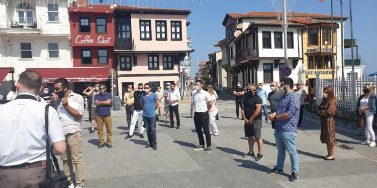 Mudanya’da esnafa gece mührü