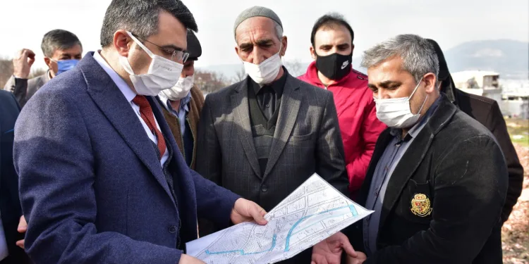 Yıldırım Belediyesi yeni imar yolları yapıyor