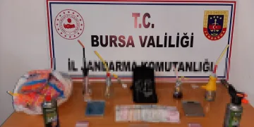 Bursa’da jandarmadan uyuşturucu operasyonu