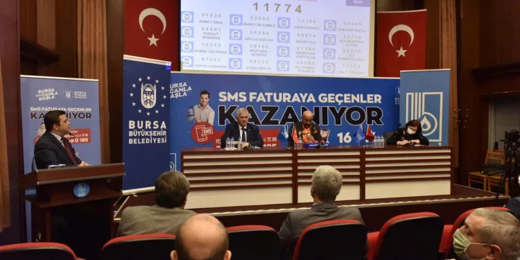 BUSKİ’nin SMS fatura kazananları belli oldu