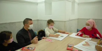 Yıldırımlı çocuklar pandemi sonrası hayallerini çizgilerle anlattı