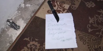 Bursa’da bıçak ve kanlı çarşafla ölüm tehdidi