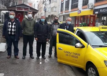 Bursa Mustafakemalpaşa’da taksilere denetim