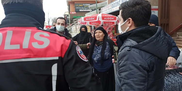 Bursa’da karakola gitmemek için polise direndi