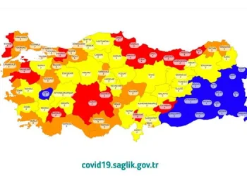 Haritada renkler değişirse ne olacak?