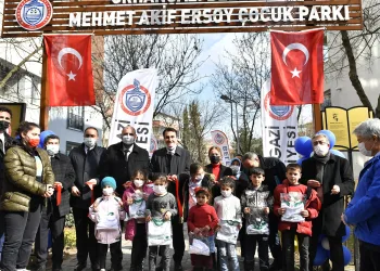 Osmangazi’den Orhangazi’ye çocuk parkı