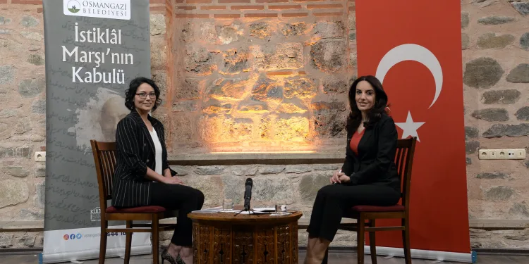 Osmangazi’den İstiklal Marşı söyleşisi
