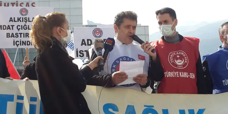 Türk Sağlık-Sen Bursa: Artık sorunlarımızı çözün
