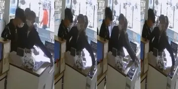 Bursa’da cep telefonu hırsızları kamerada