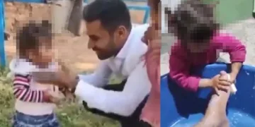 2 yaşındaki yeğenine istismarı sosyal medyada yayınladı