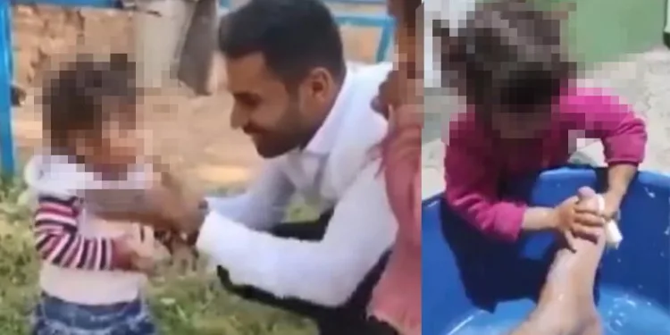 2 yaşındaki yeğenine istismarı sosyal medyada yayınladı