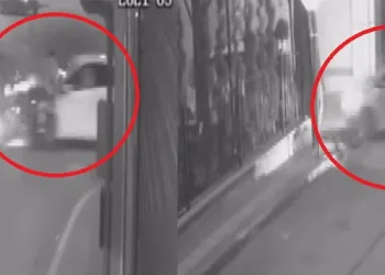 Bursa’da polisten kaçarken motosikletliye çarptı