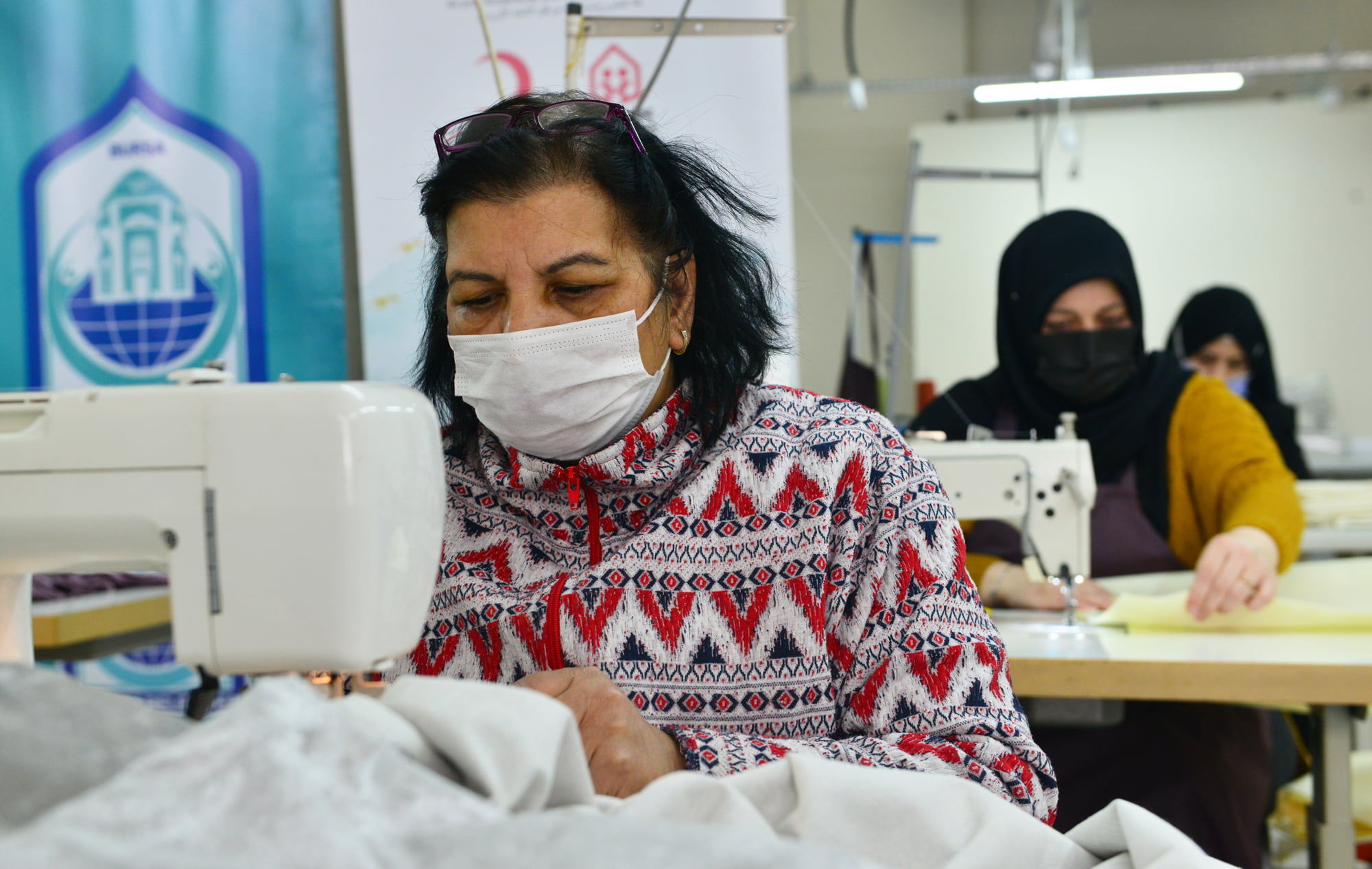 Bursa Yıldırımlı kadınlar üretiyor ilçe kazanıyor