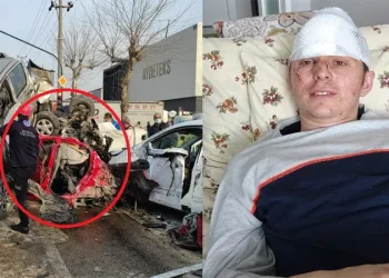 Bursa’daki tır faciasında 3 aracın altından sağ çıktı