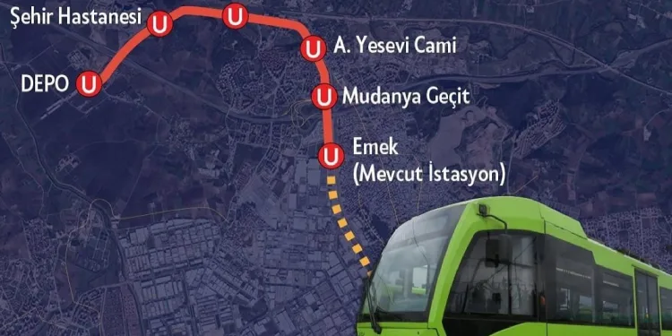 Bursa Şehir Hastanesi’ne ulaşım kolaylaşıyor