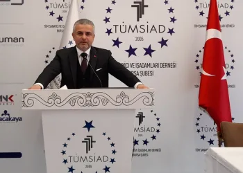 TÜMSİAD Bursa Şubesi’nde Şerbetçioğlu güven tazeledi
