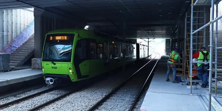 Yeni metro istasyonunda çalışmalar hızlandı